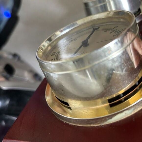 Sunbeam Barometer Thermometer Humidity Weather Station With Key - Picture 13 of 16